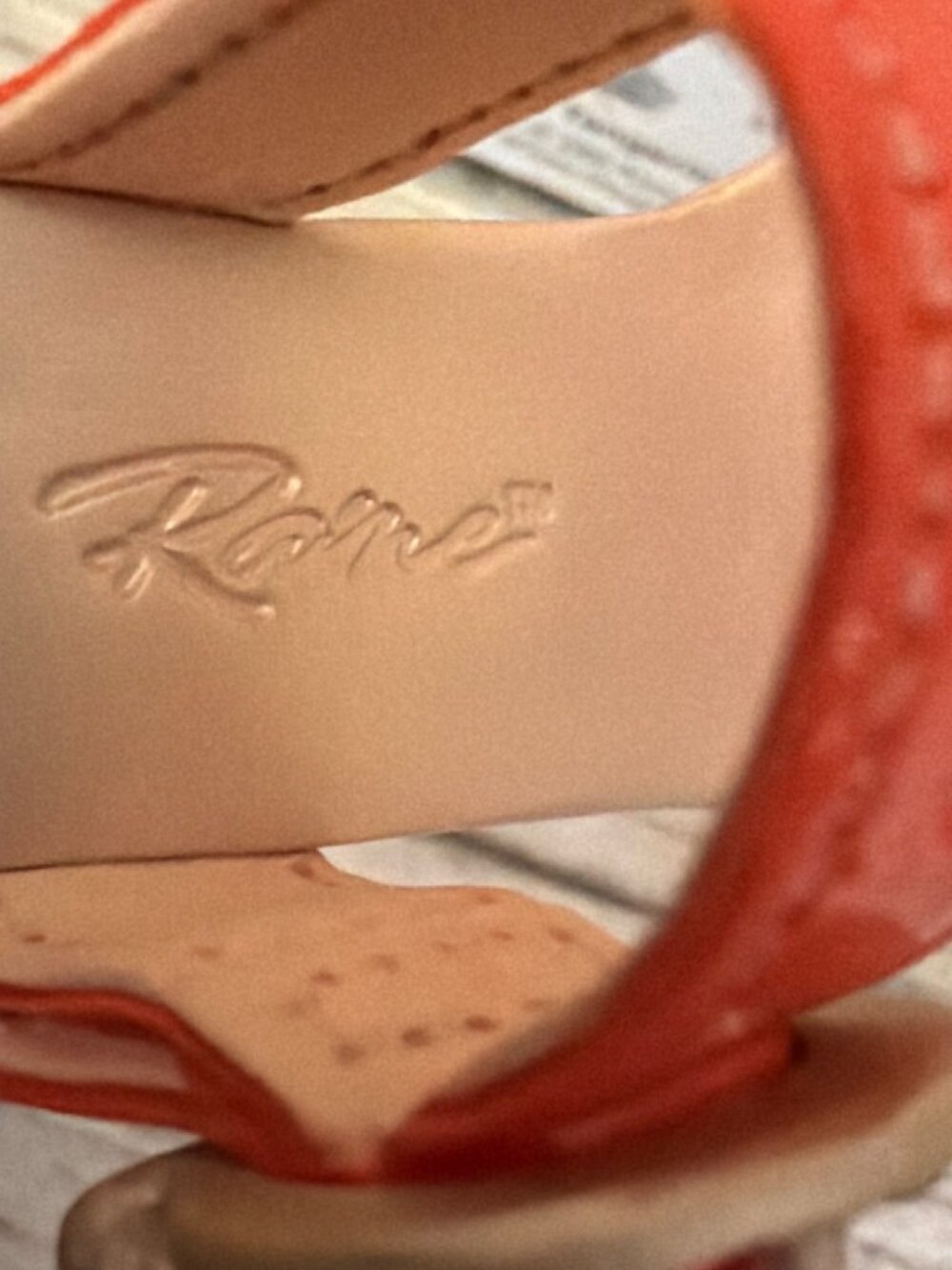 2005 Just the Right Shoe Raine Carlton Cards Lady Luck in Tangerine #25253 NEW - Picture 12 of 14